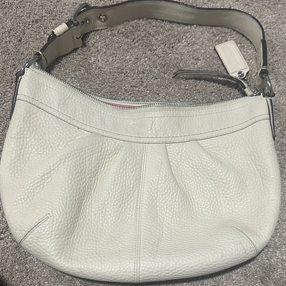 Coach Pebbled Leather Soho